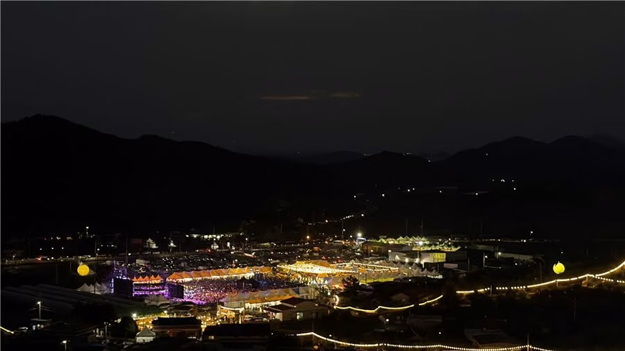 2025 고흥유자축제 야간경관