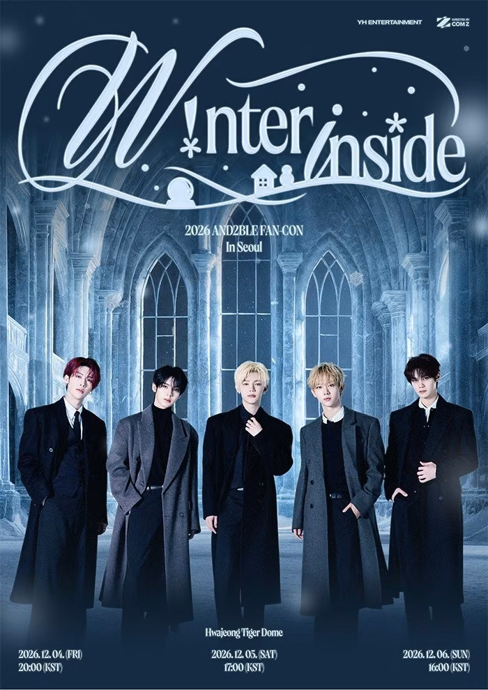 2026 AND2BLE FAN-CON 〈W!nter inside〉 In Seoul 공식 포스터